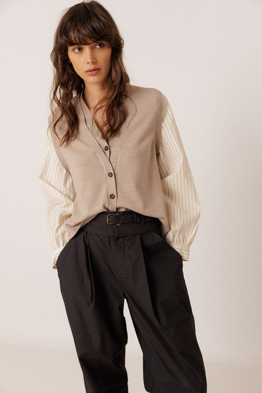 100% MERINO DOUBLE-EFFECT JACKET 1