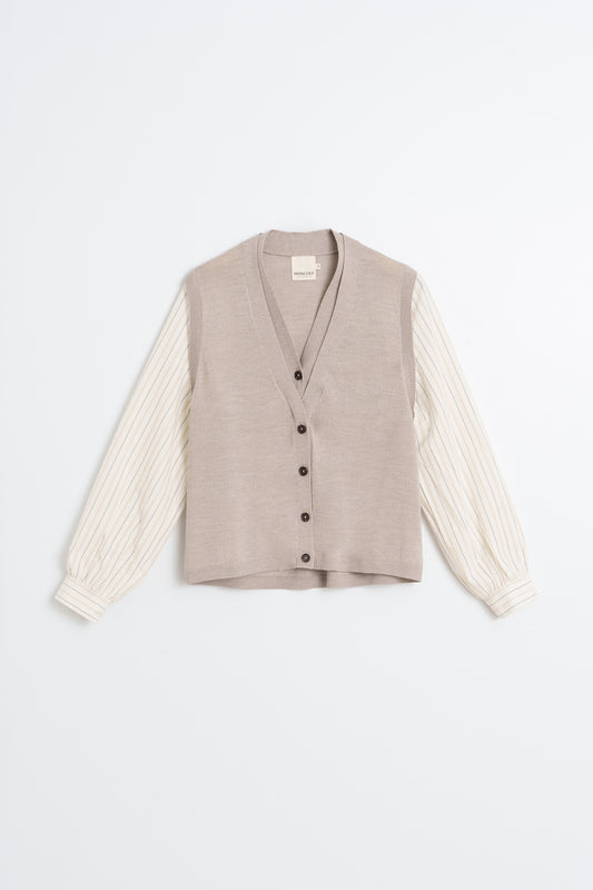 100% MERINO DOUBLE-EFFECT JACKET 5
