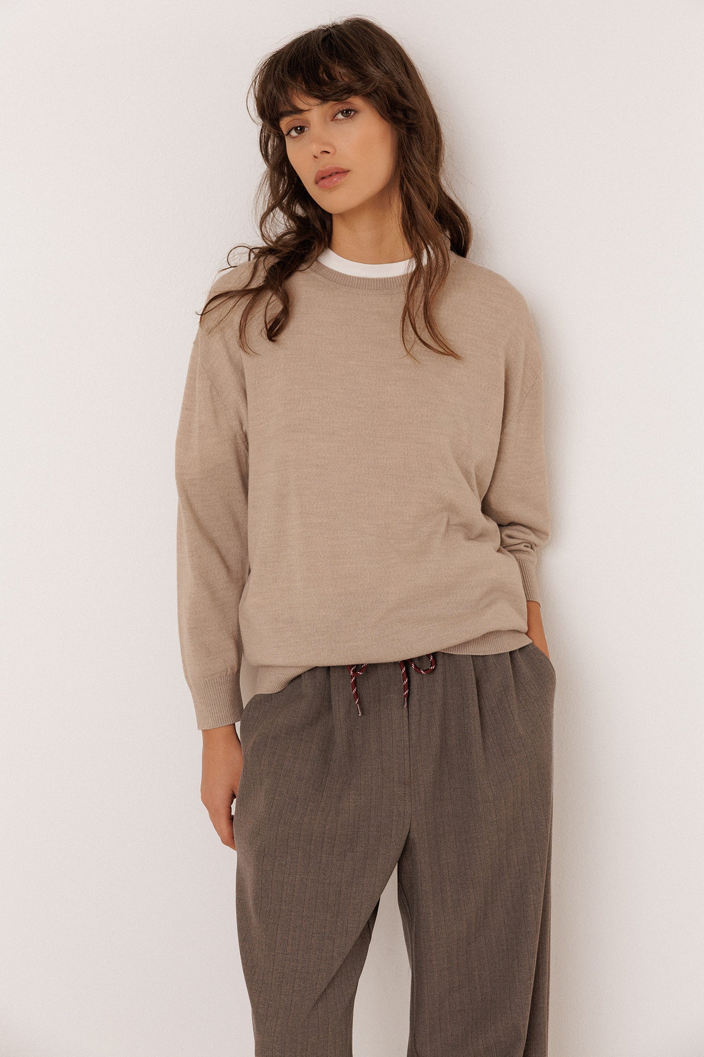 BASIC 100% MERINO SWEATER