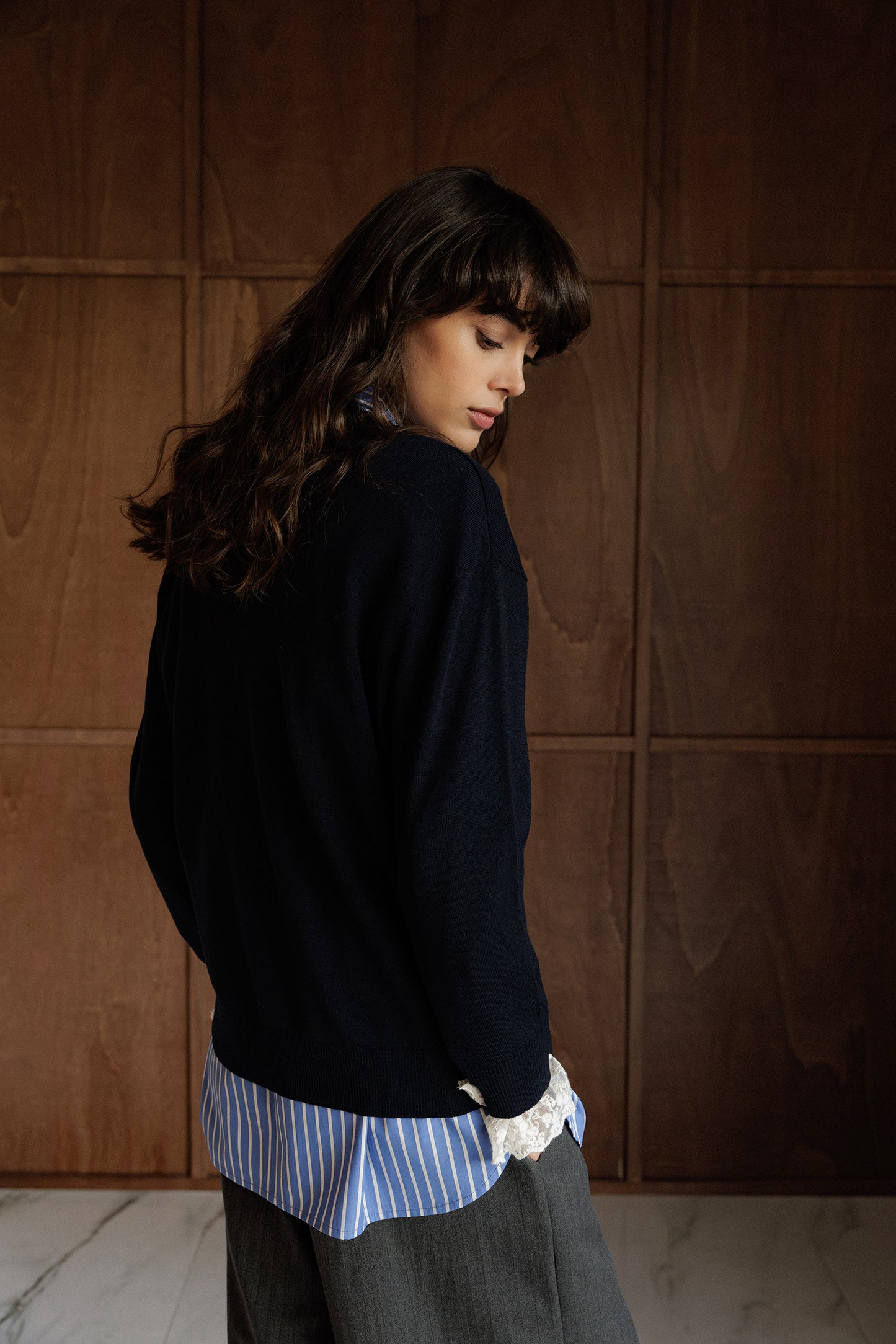 BASIC 100% MERINO SWEATER