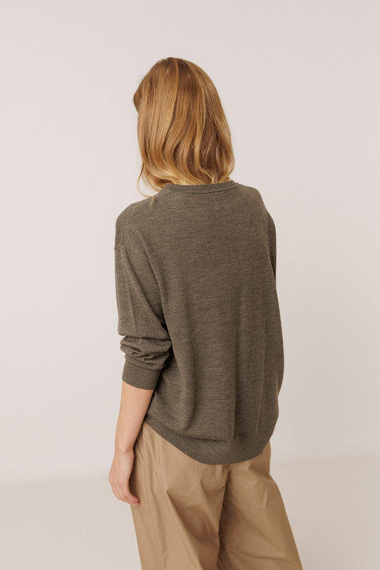 BASIC 100% MERINO SWEATER 4