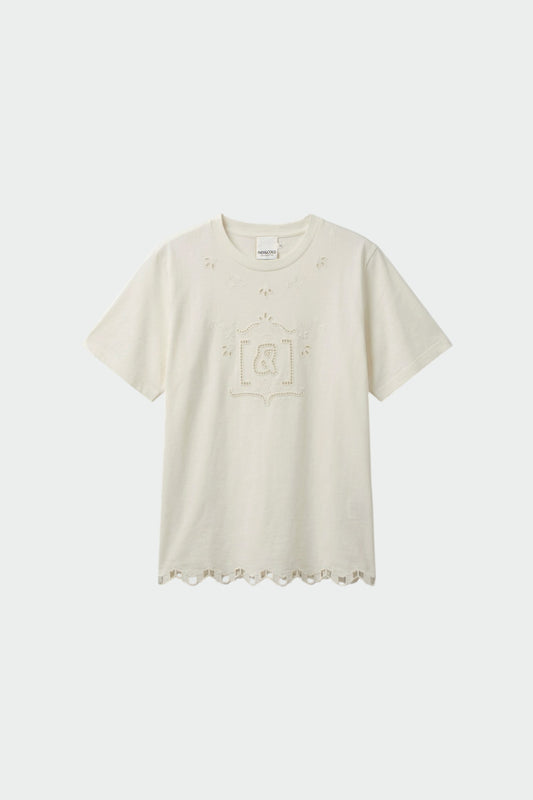 T-SHIRT ANAGRAMME MOTIFS AJOURÉS 6