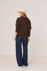 MARLED POLO SWEATER
