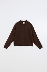 MARLED POLO SWEATER