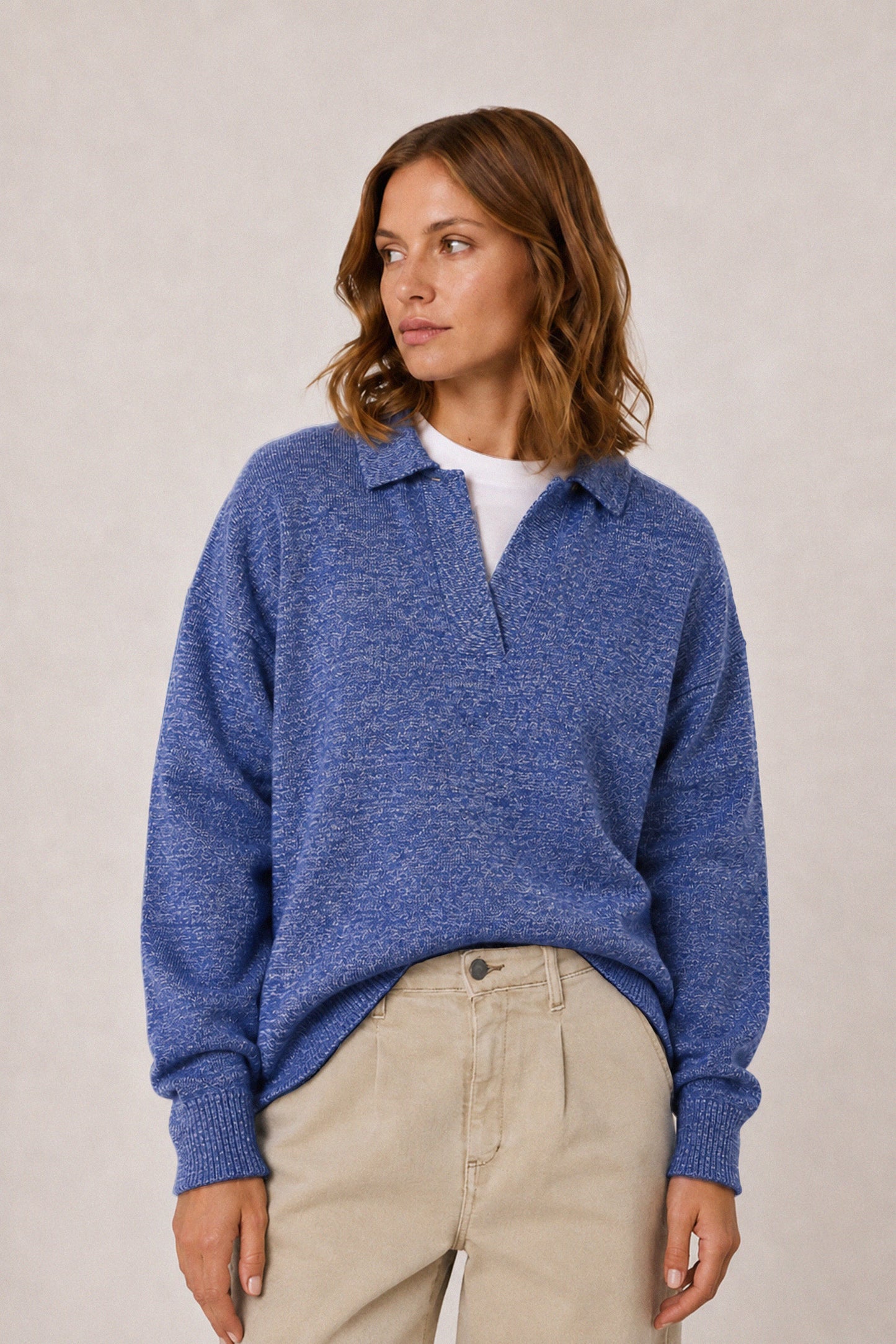 PULL POLO CHINÉ
