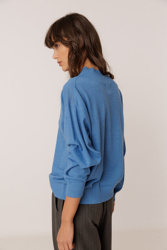 PULL EN MAILLE AVEC ALPAGA 3