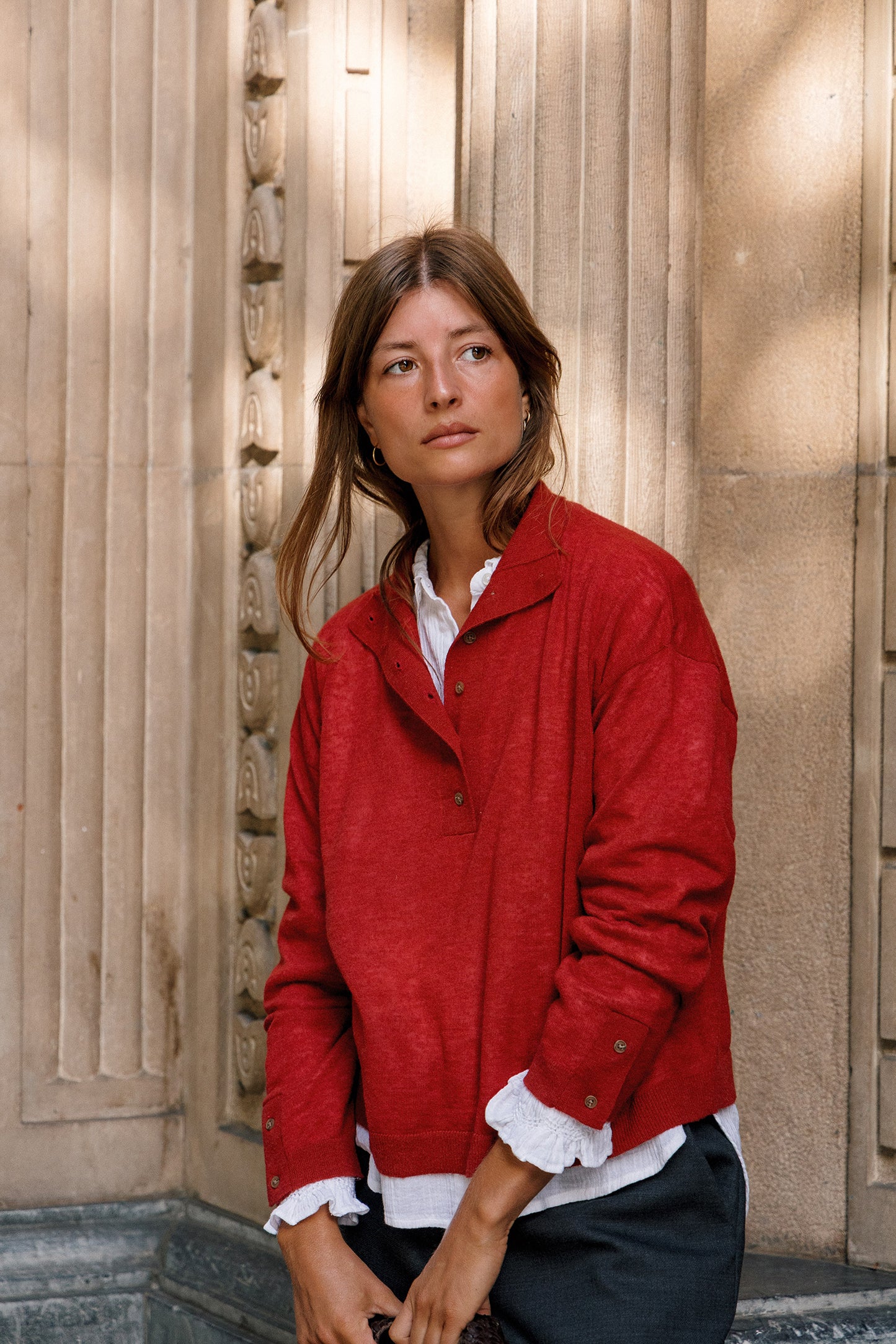 PULL BOXY AVEC ALPAGA