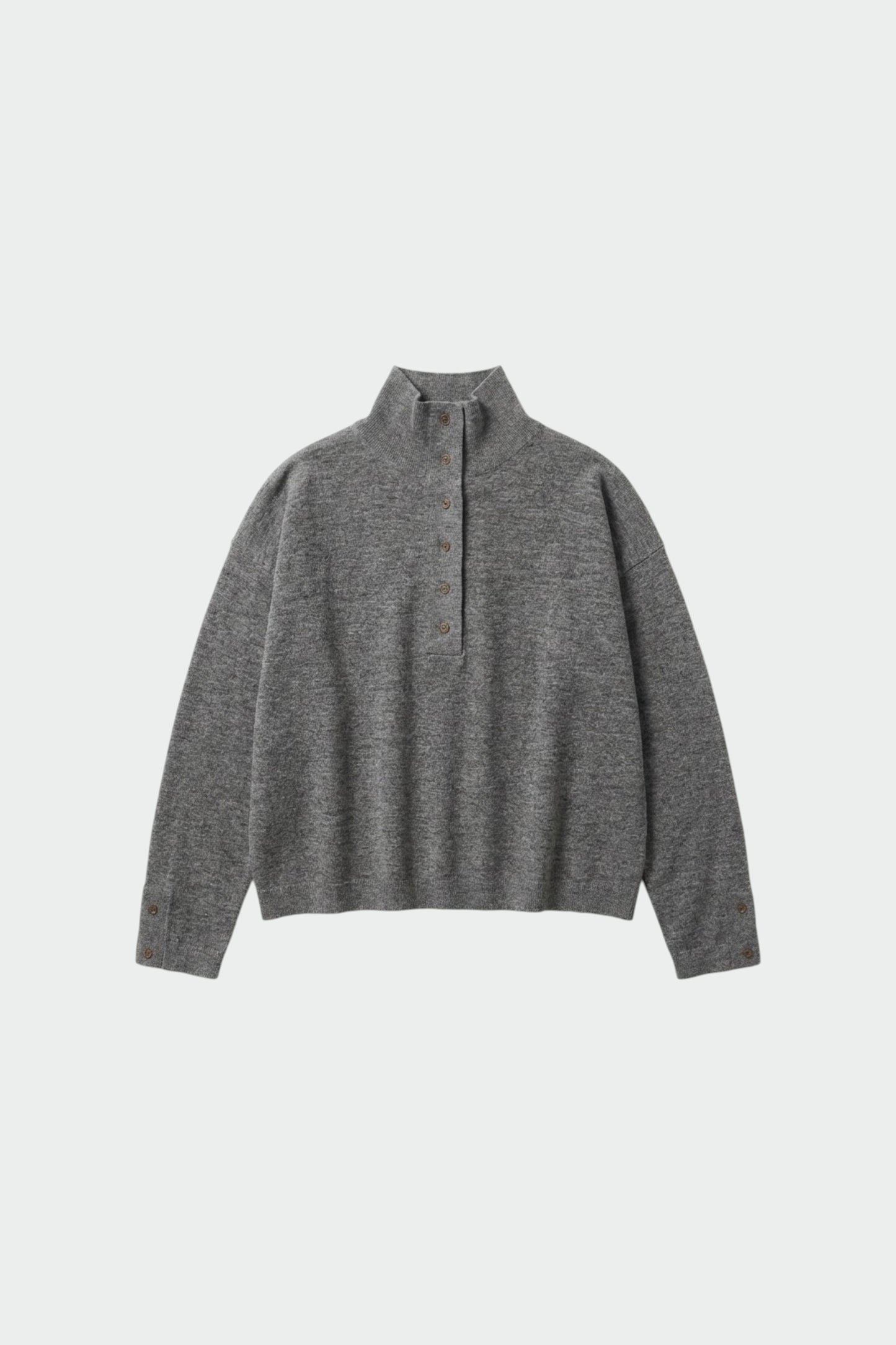 BOXY SWEATER WITH ALPACA