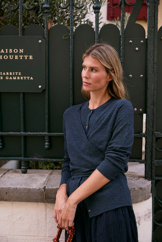 CARDIGAN DOUBLE ÉPAISSEUR 1