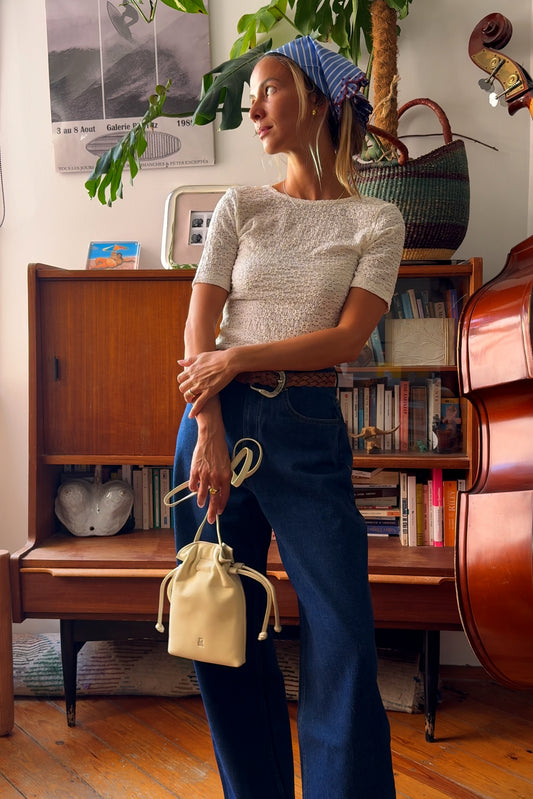 CAMISETA SLIM JACQUARD CIRCULAR 1