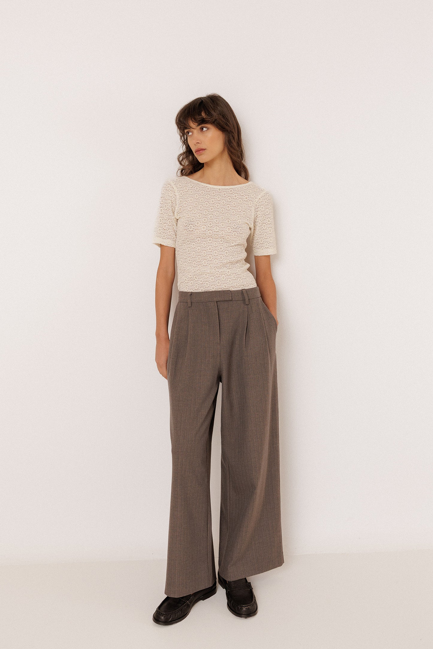 CAMISETA SLIM JACQUARD CIRCULAR