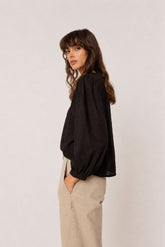 CAMISA BOXY BORDADOS