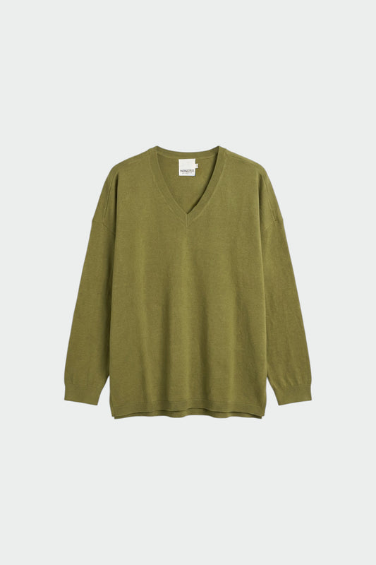 BASIC SWEATER WITH CASHMERE 6