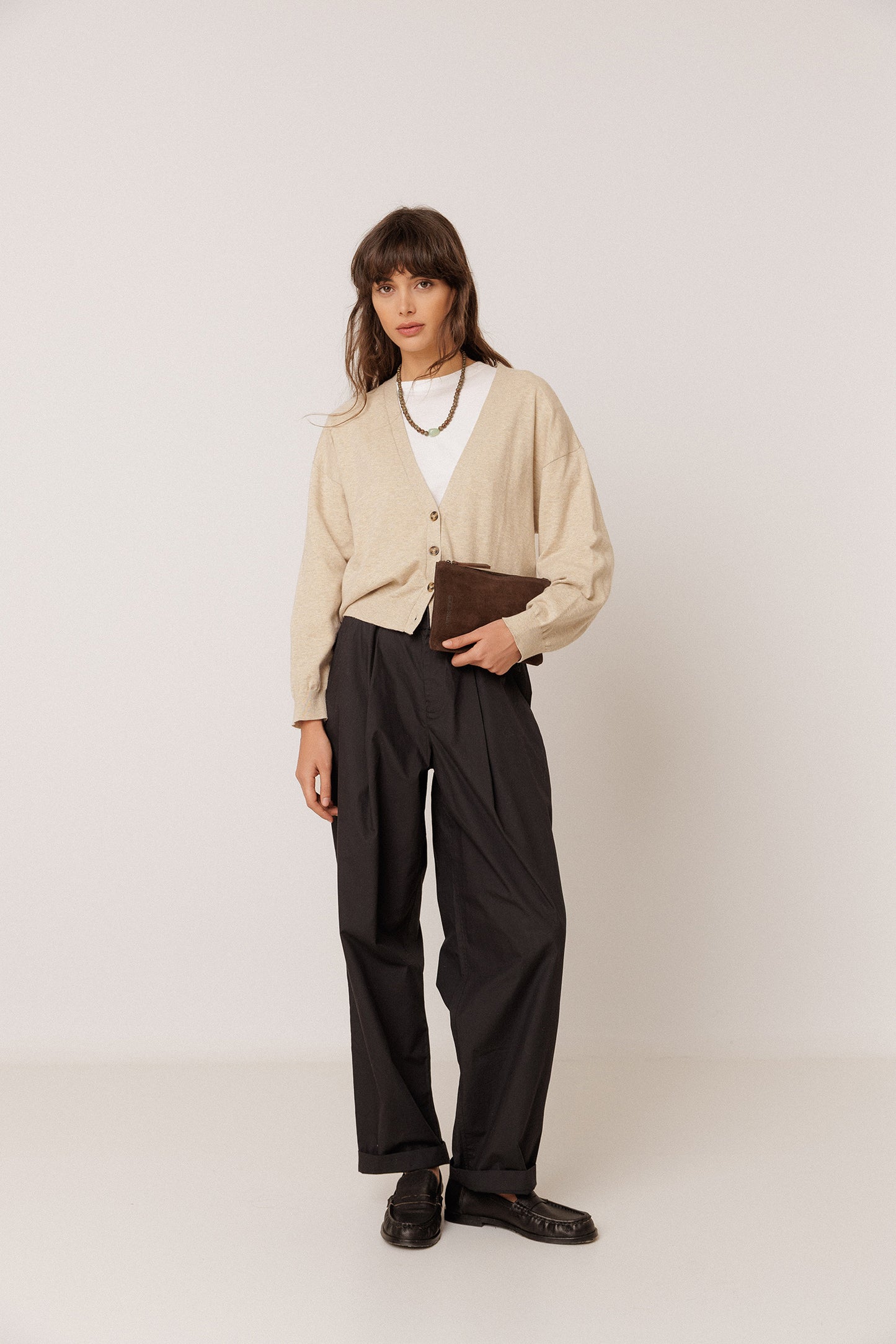 BASIC JACKET WITH CASHMERE