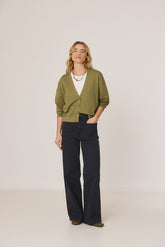 CHAQUETA BÁSICA CON CASHMERE