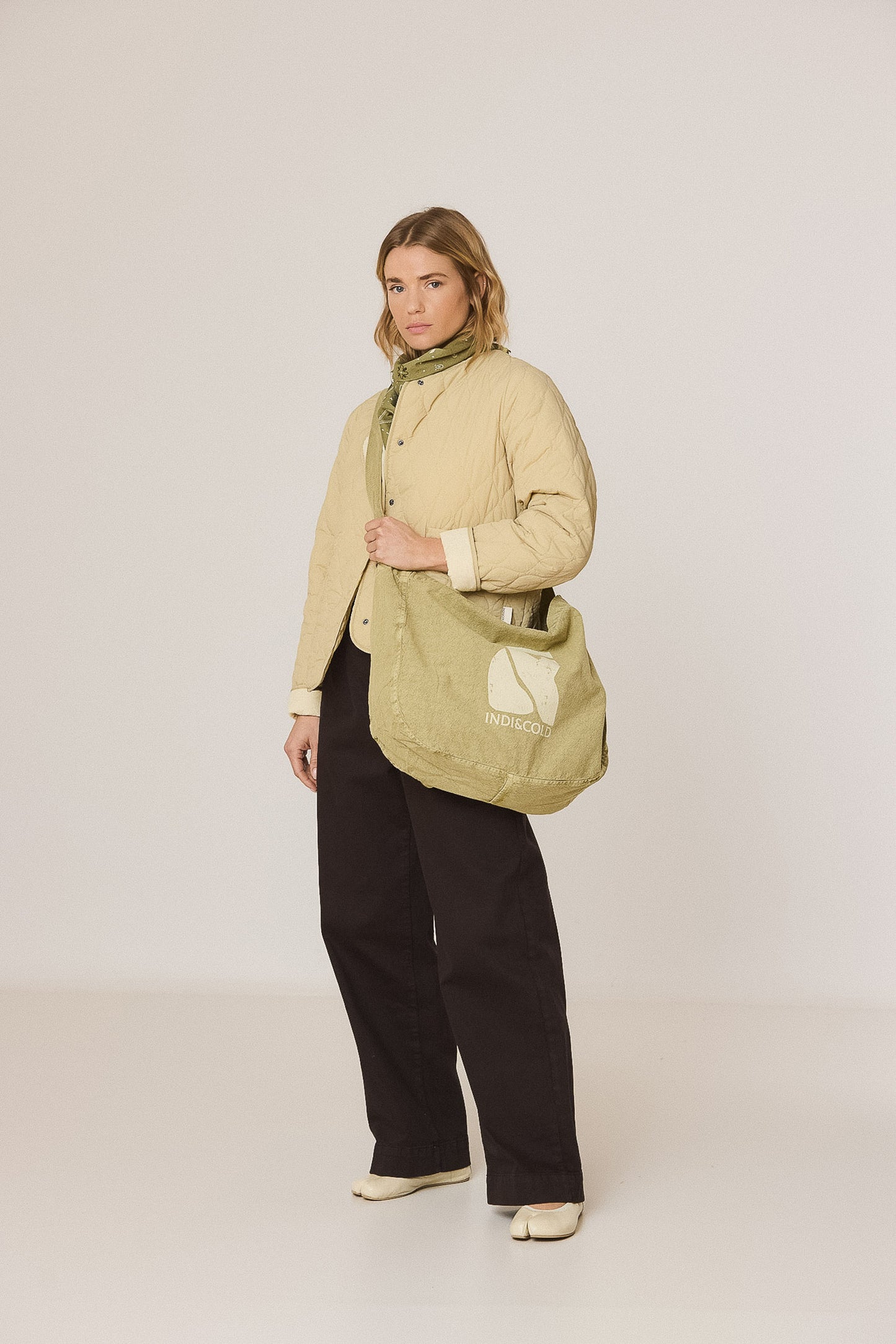 BOLSO ANAGRAMA ALGODÓN RECICLADO