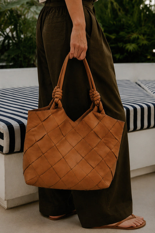 BOLSO MAXI TRENZADO PIEL 2