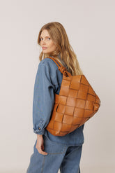 BOLSO MAXI TRENZADO PIEL