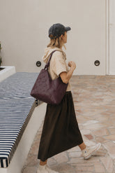 BOLSO MAXI TRENZADO PIEL