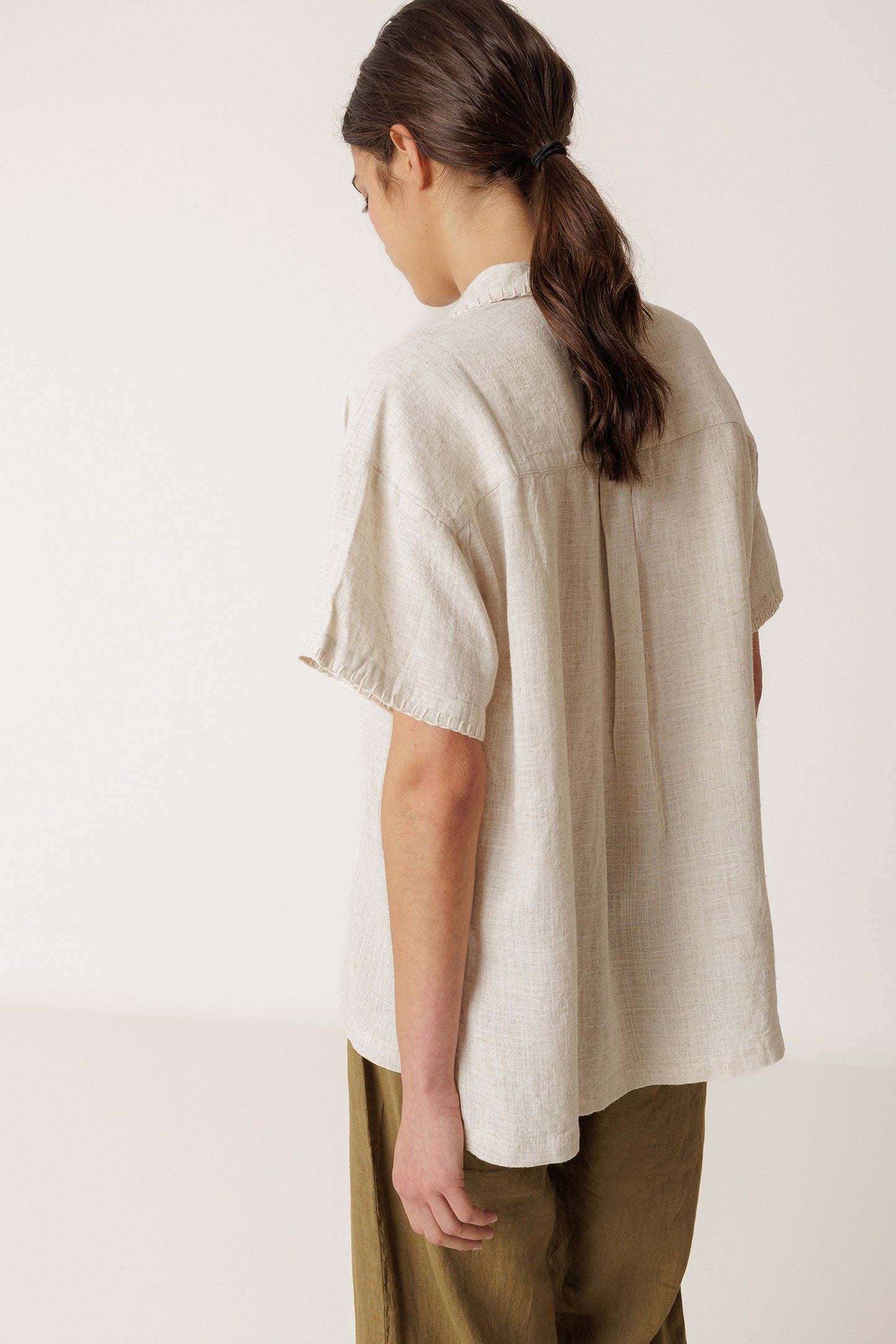 CHEMISE BRODERIES NATURE