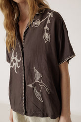 CAMISA BORDADO MANUAL