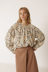 BLUSA ESTAMPADA DOBLE GASA