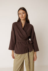 DOUBLE-GAUZE KIMONO