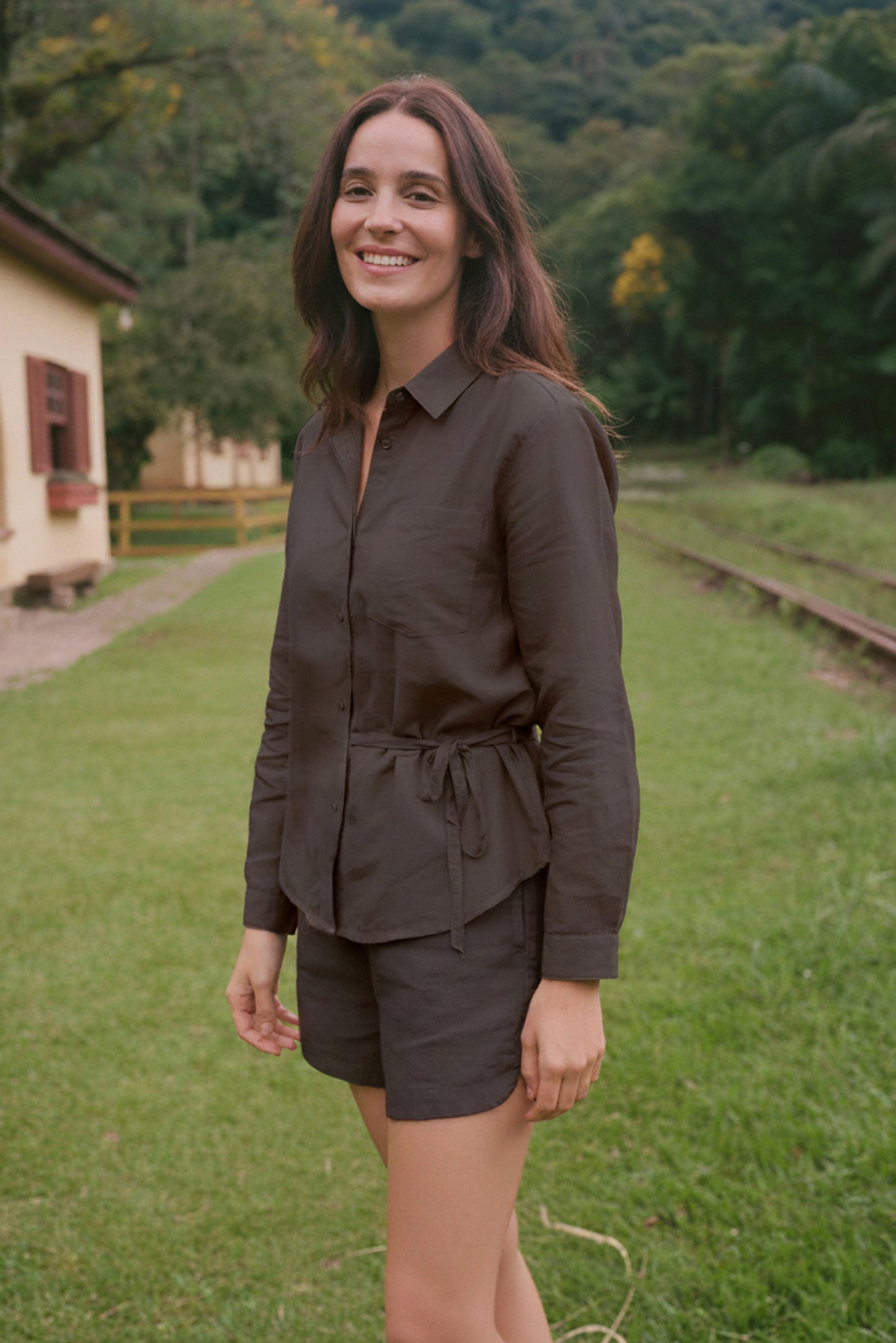 COTTON SILK SHIRT
