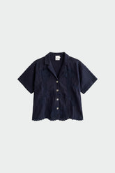 CHEMISE À BRODERIES AJOURÉES