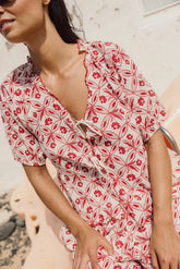 CAMISA ESTAMPADO VINTAGE LAZADAS