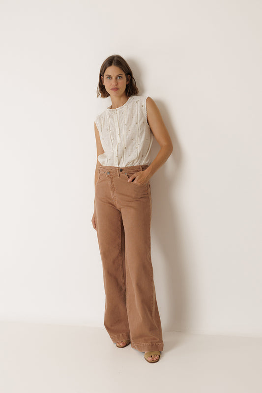 PANTALON À CEINTURE CROISÉE 5