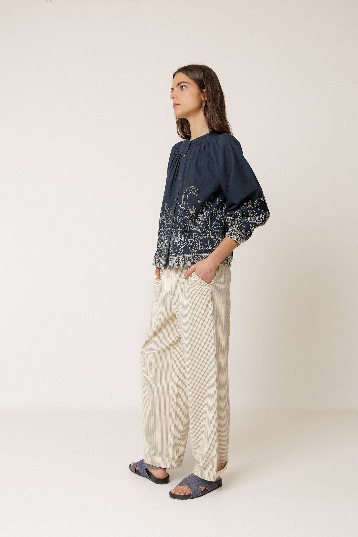 BLUSA BORDADO FLORAL