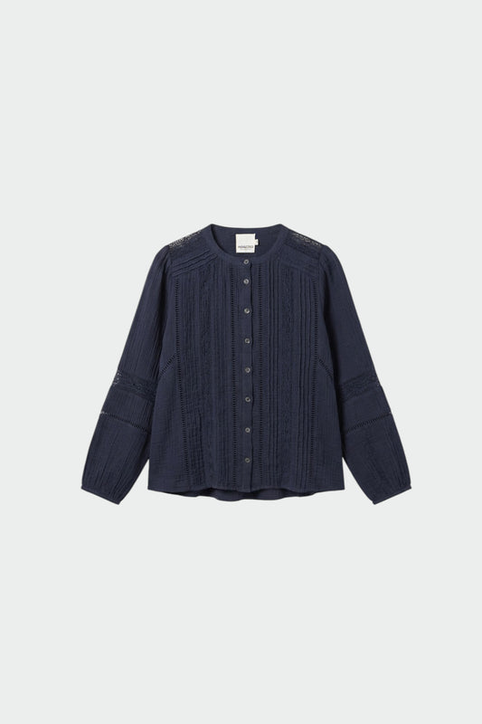 CAMISA ROMÁNTICA DOBLE GASA 6