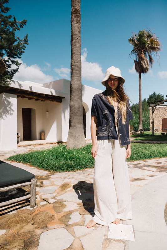 CAMISA CON MAXI BORDADOS 6