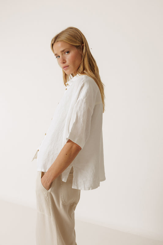 CAMISA CROP LINO 2