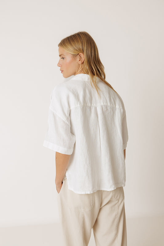 CAMISA CROP LINO 3