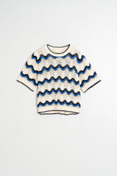 ZIG-ZAG CROCHET SWEATER
