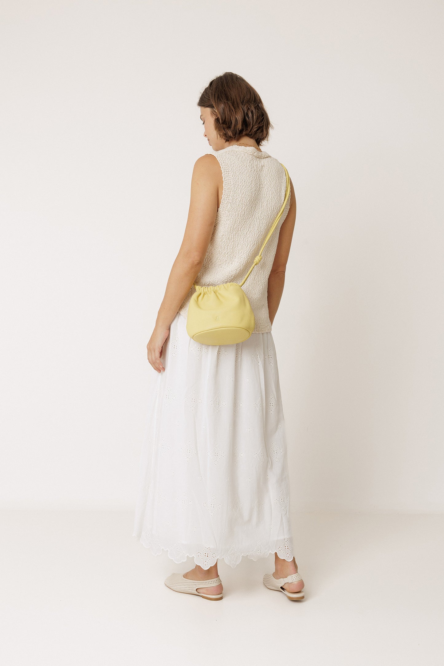 ORGANIC COTTON BOUCLÉ VEST