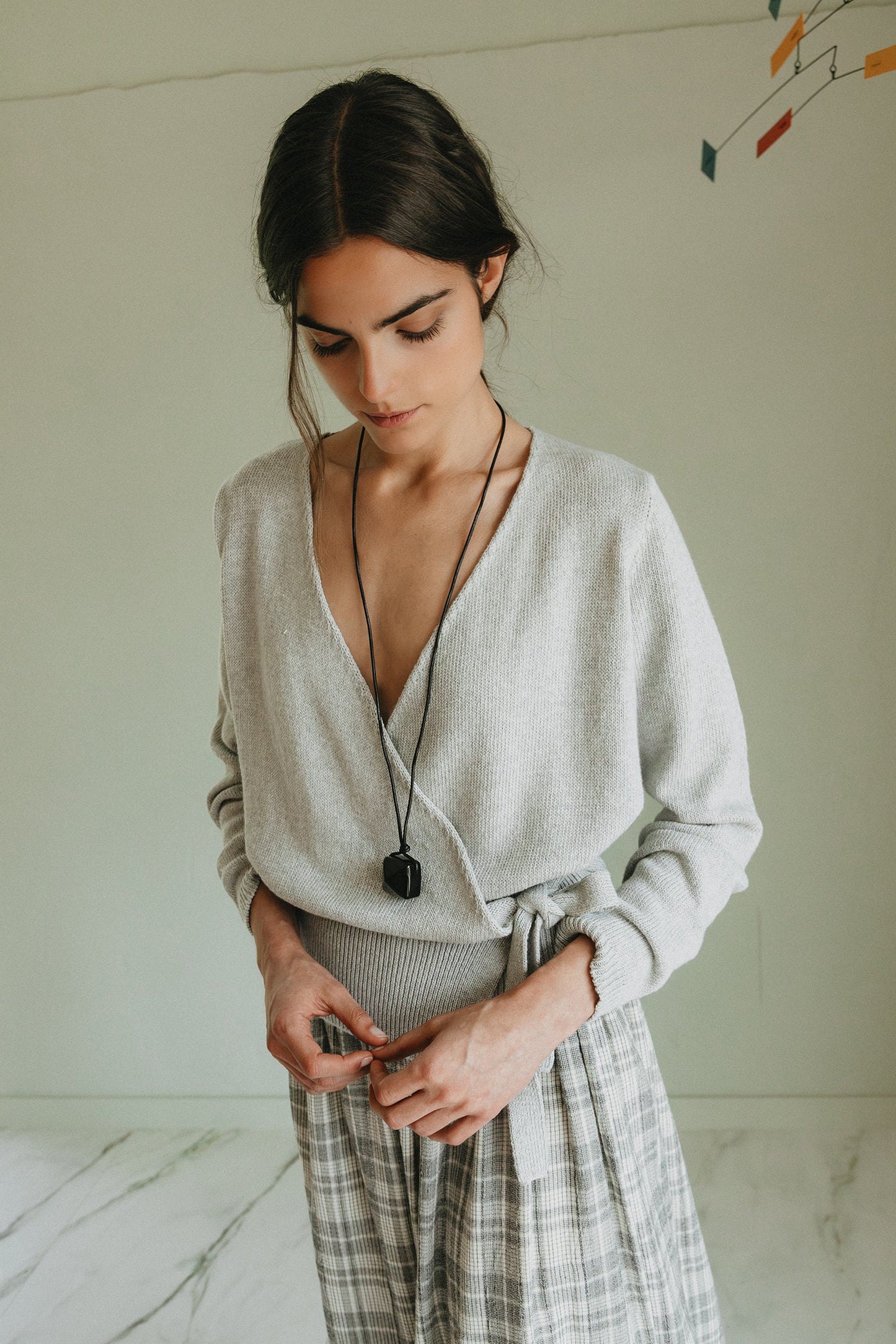 CACHE-COEUR EN TRICOT