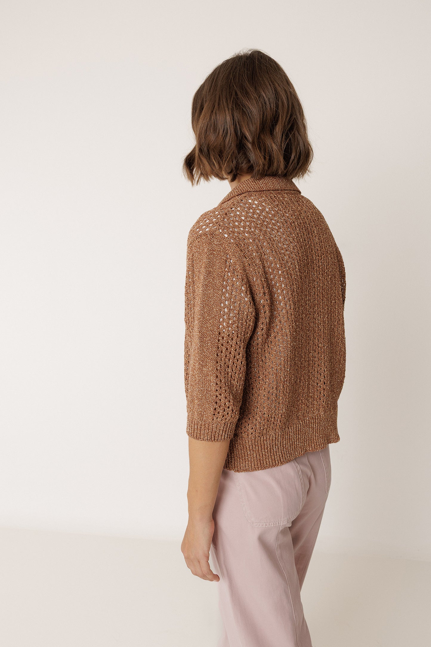 OPEN-KNIT JACKET