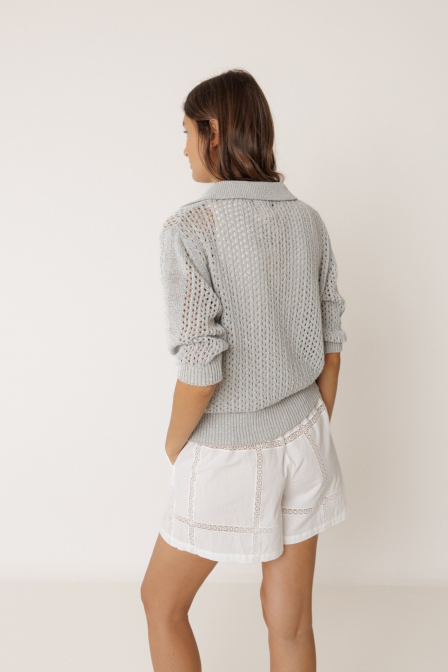 OPEN-KNIT JACKET