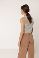 CAMISETA HALTER CANALÉ RAYAS