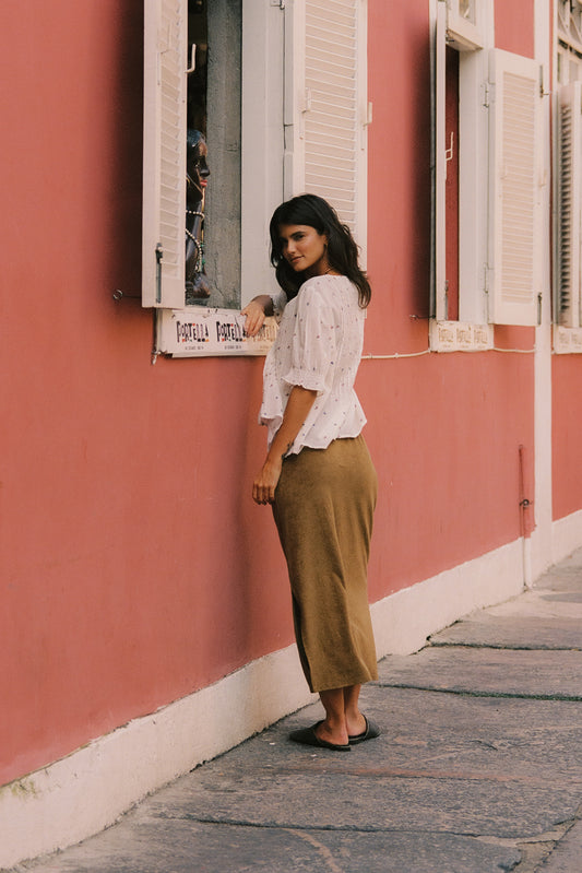 MILA TERRYCLOTH SKIRT 2
