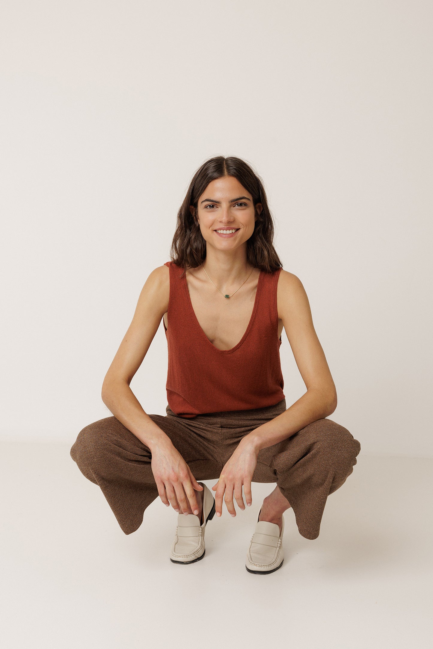 TOP TRICOT TEINT EN PIÈCE