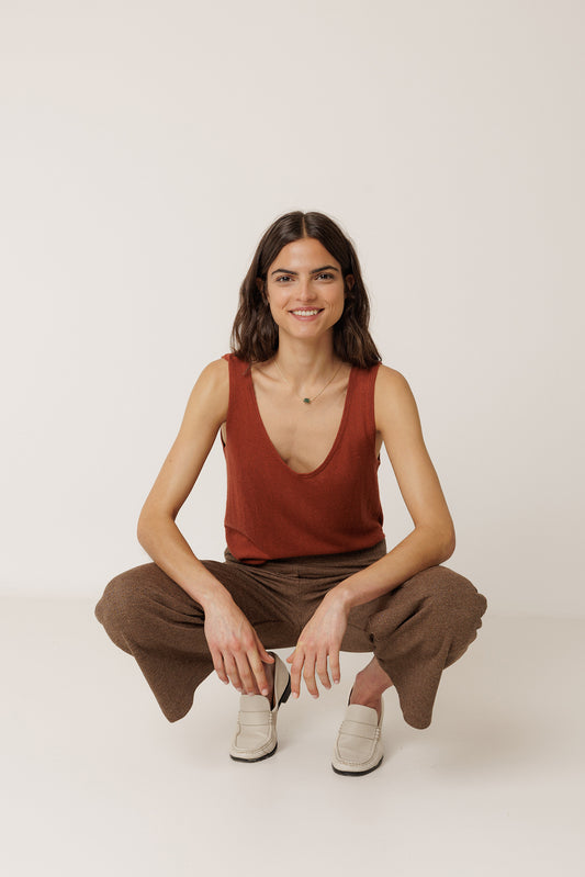 TOP TRICOT TEINT EN PIÈCE 1