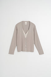 CHAQUETA EFECTO DOBLE PRENDA