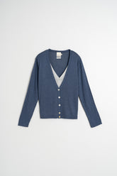 CHAQUETA EFECTO DOBLE PRENDA
