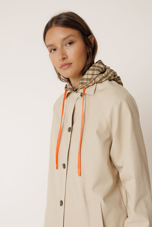 TRENCH REVERSIBLE À CARREAUX 4