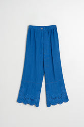 PANTALON BAJO BORDADO