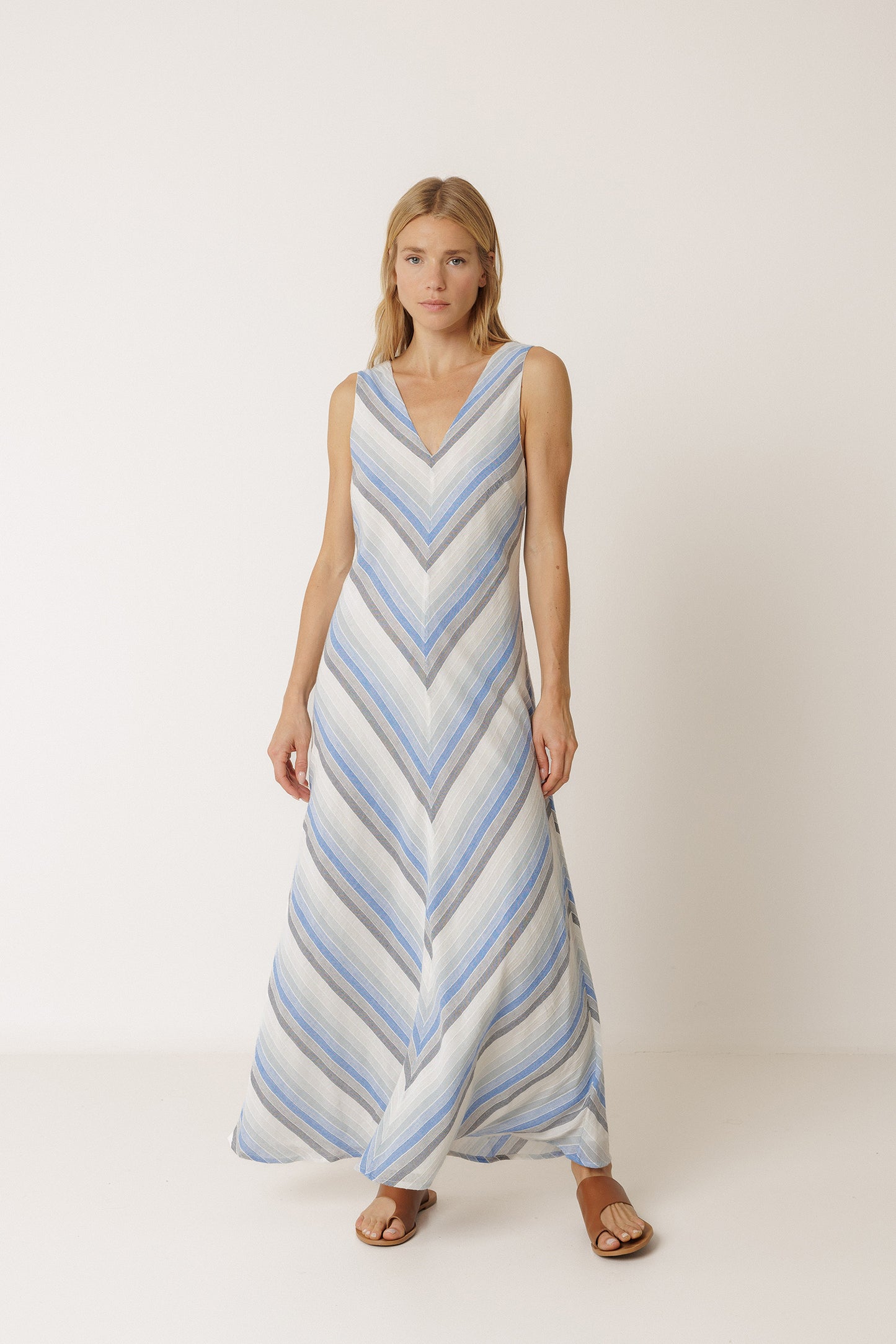 MAXI VESTIDO RAYAS
